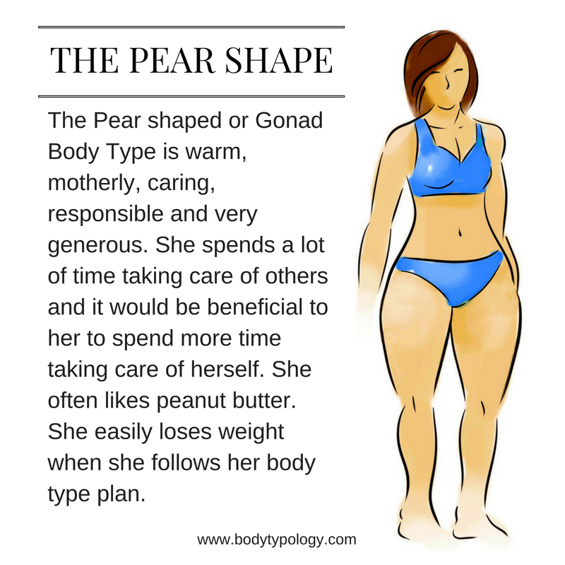 women pear body shape